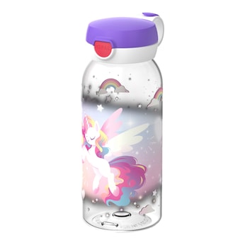 Trinkflasche mit Klappdeckel 600ml