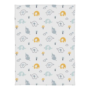 Babydecke Microfaserflausch 75x100 cm 