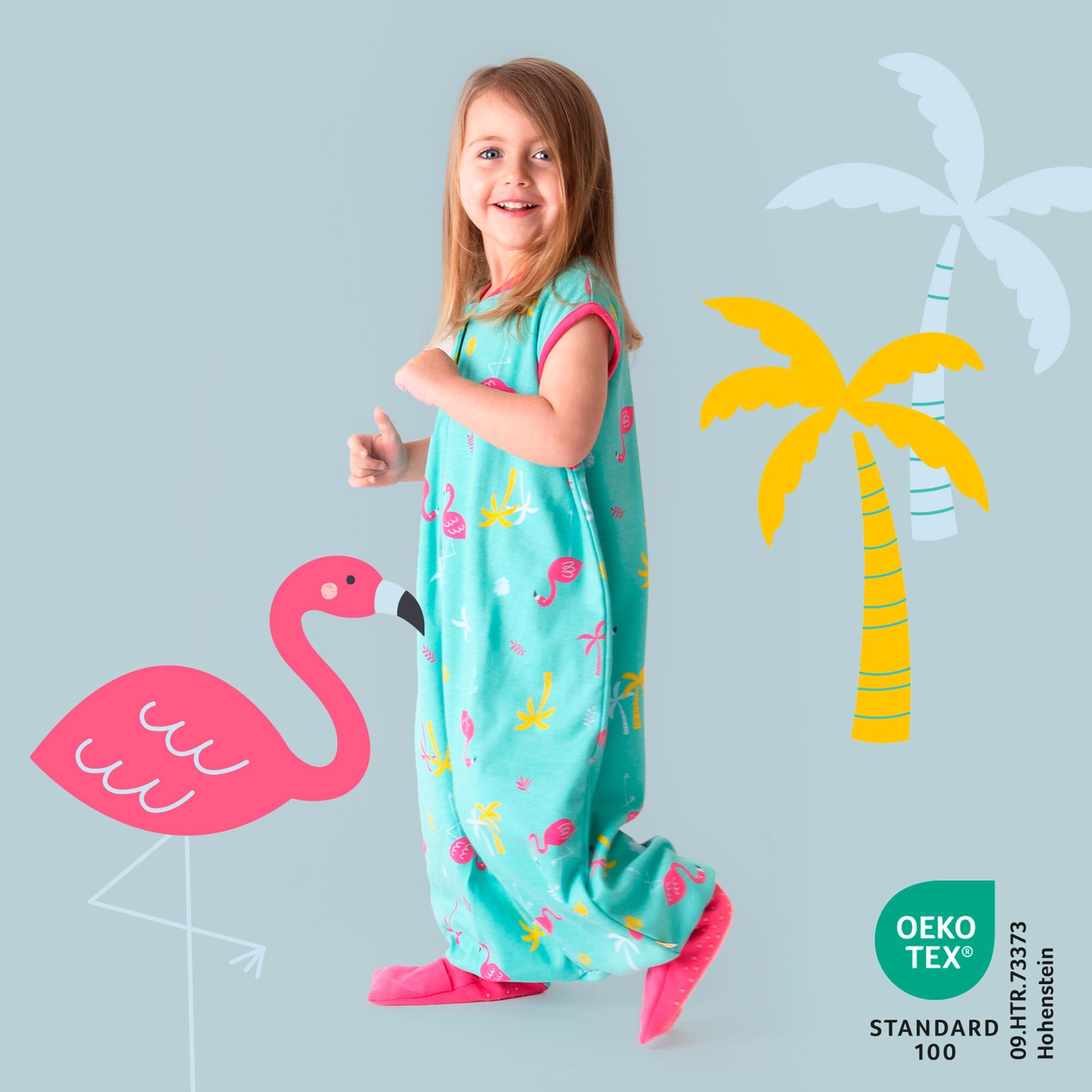 Schlummersack Schlafsack mit Füßen 1.0 Tog