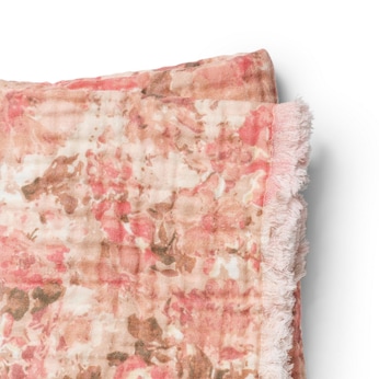 Soft Cotton Decke - River Rose