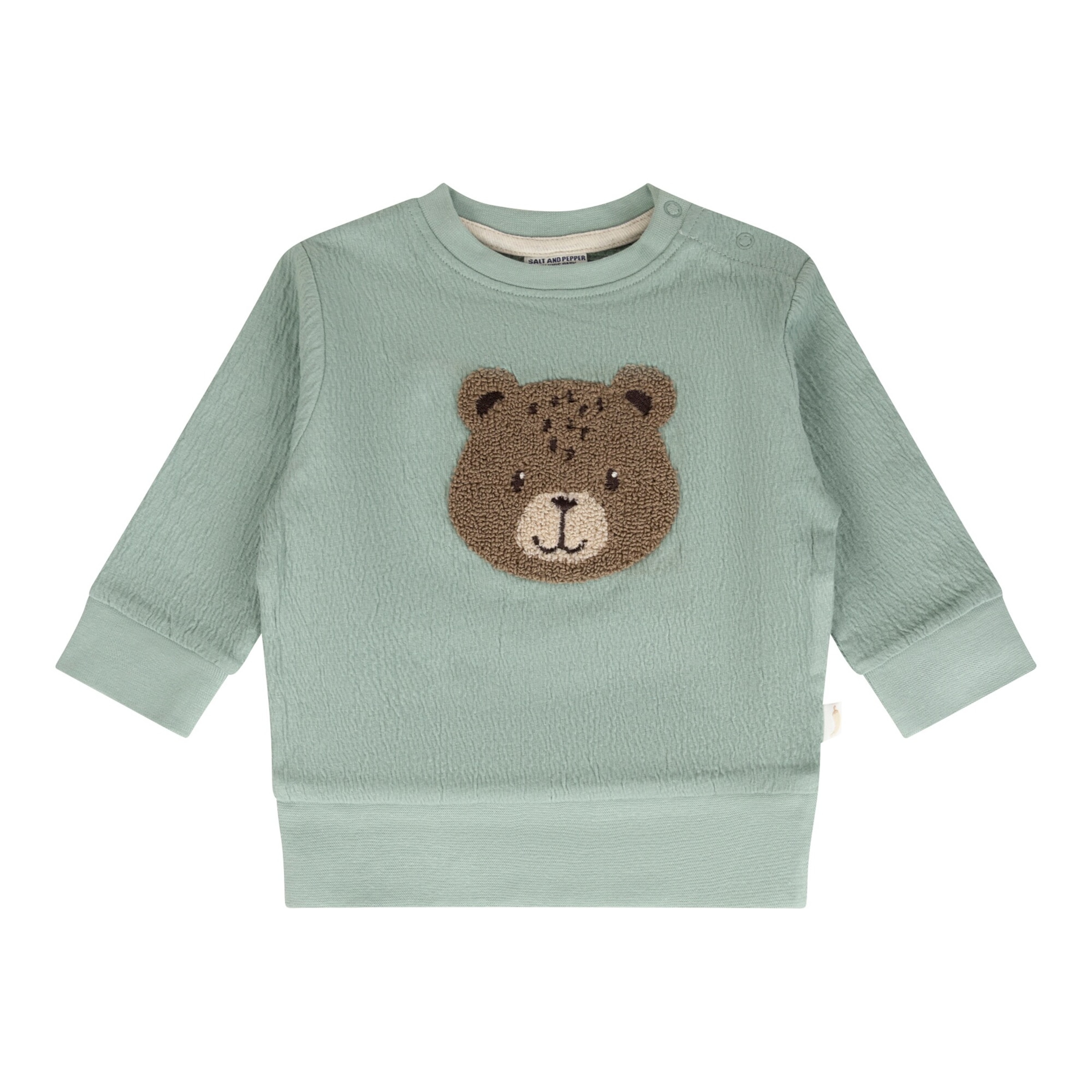 Salt And Pepper Krepp-Sweatshirt Bär