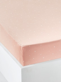 Kinder Spannbettlaken BLUMENKATZE