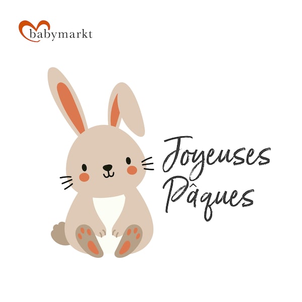 Joyeuses Pâques - lapin