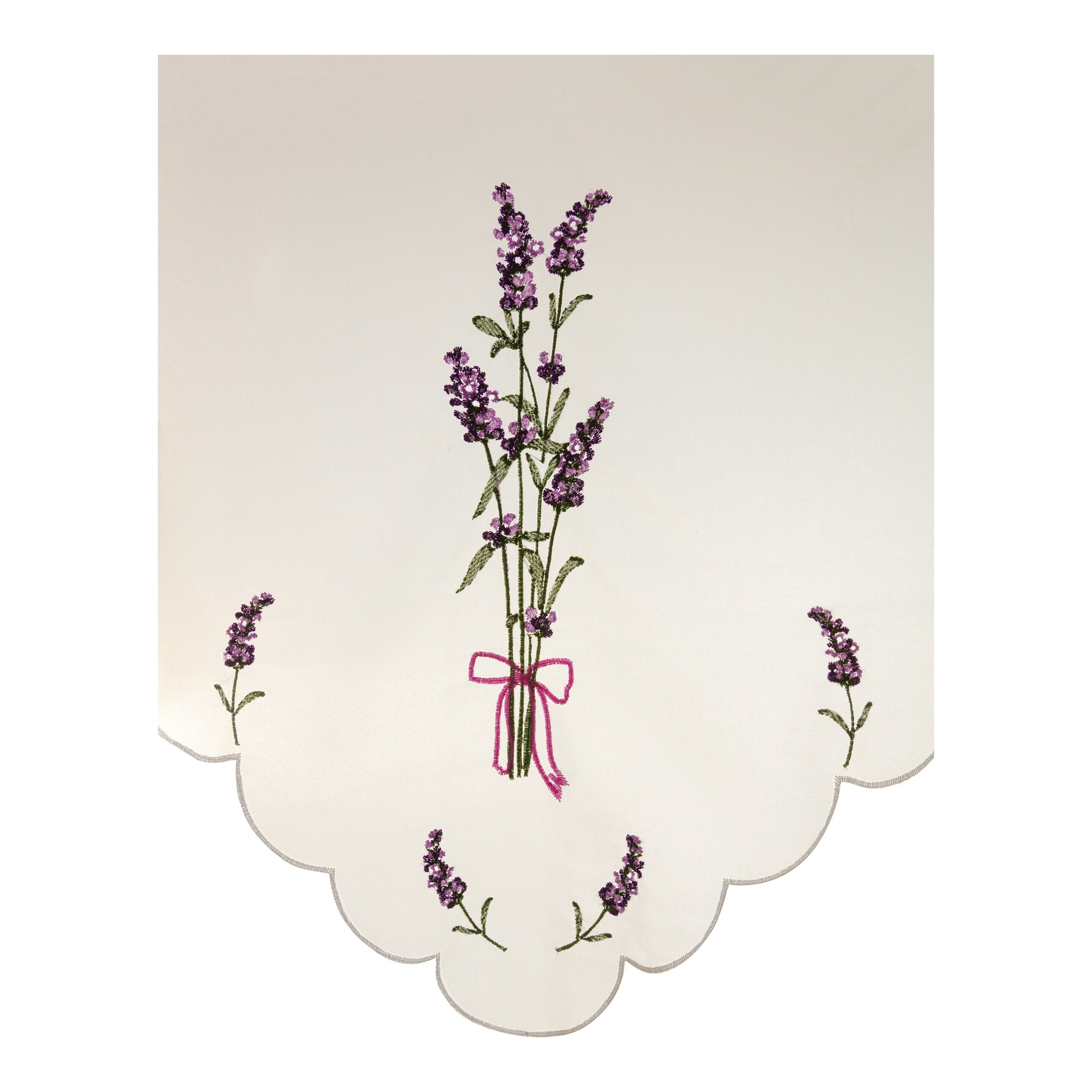 Scheibengardine „Lavendel“