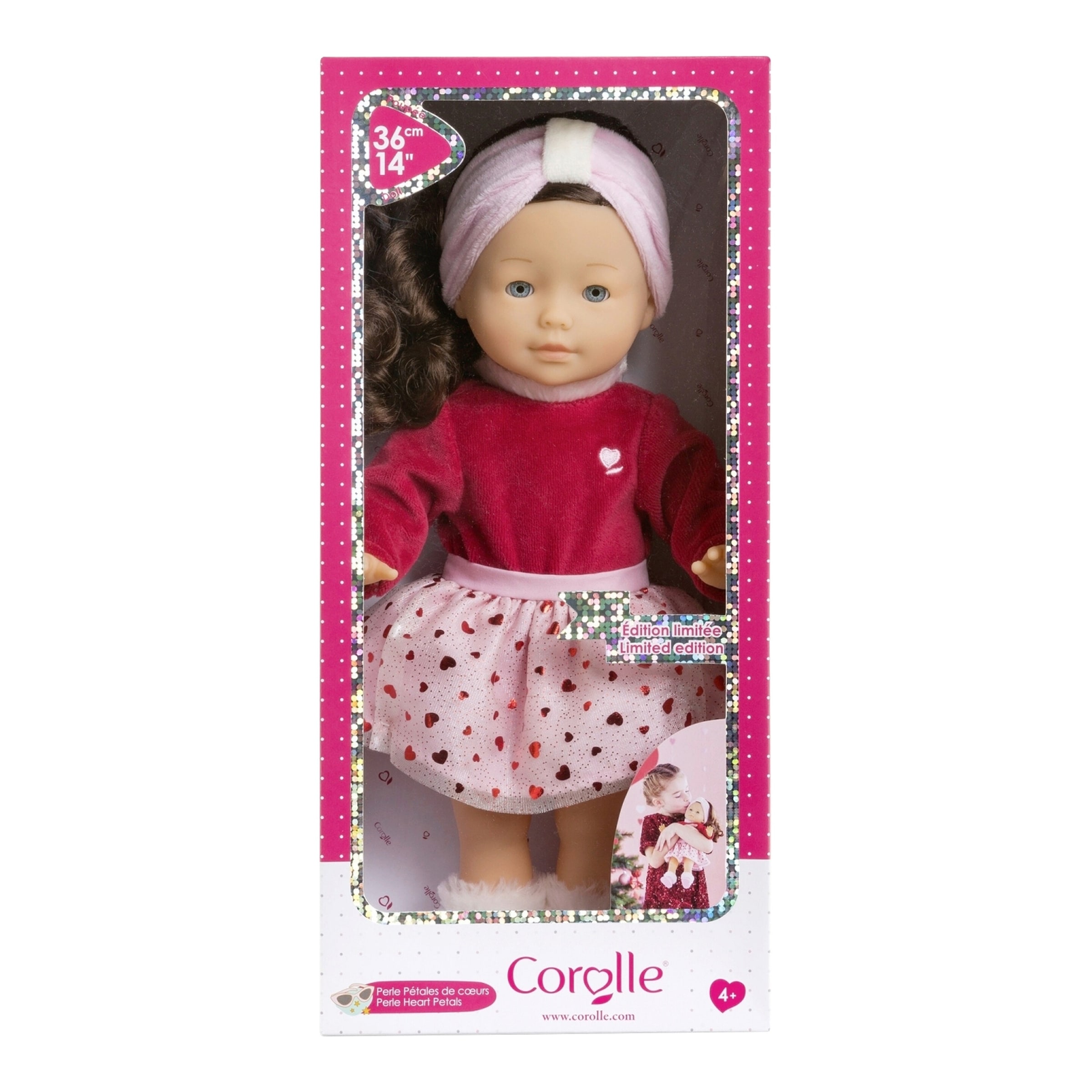 Corolle Poupee perle Petales de Coeurs 36 cm