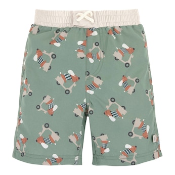 Badeshorts mit Windeleinsatz und UV-Schutz Dackel Roller