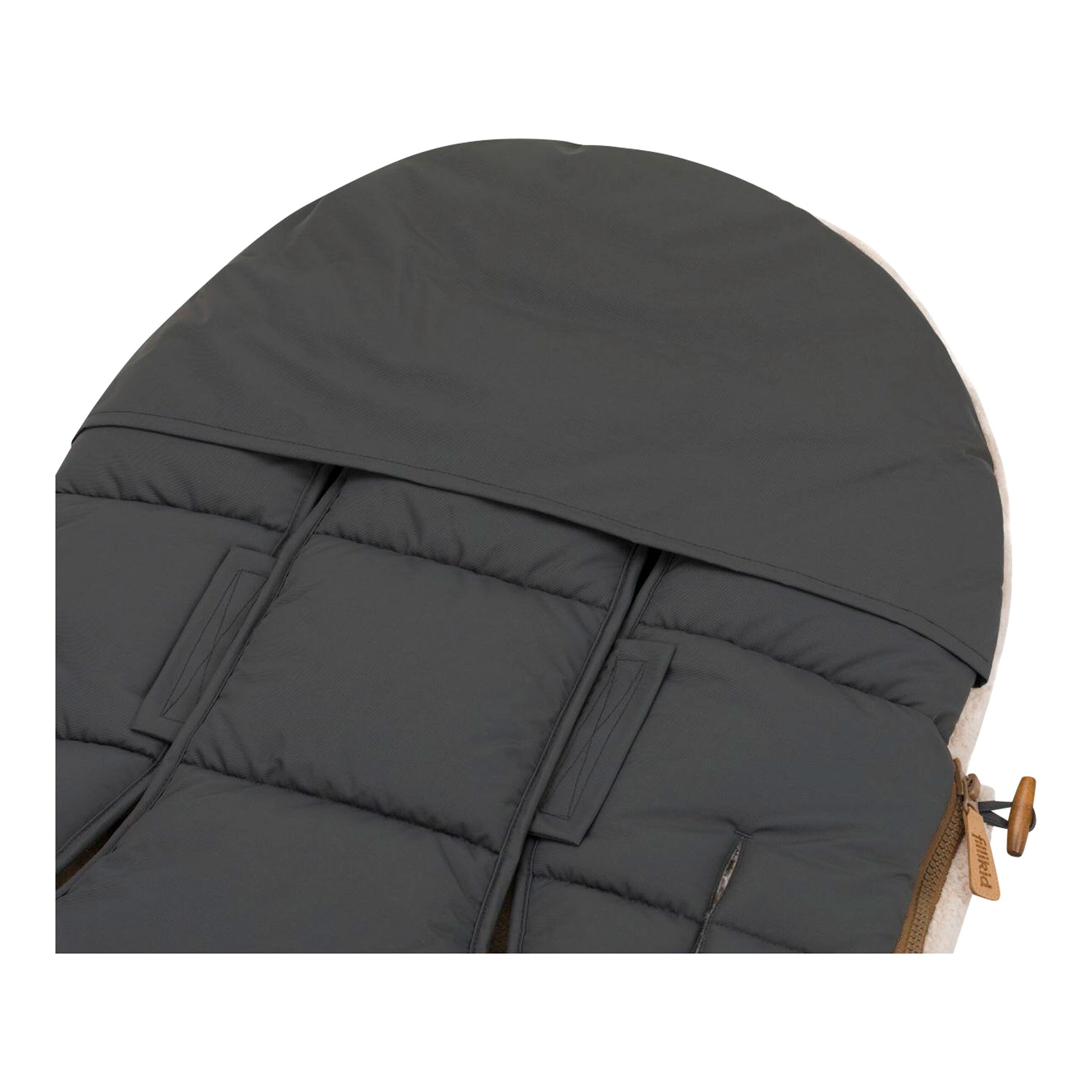 Thumbnail - Fillikid Winterfußsack Atlas Teddy grau