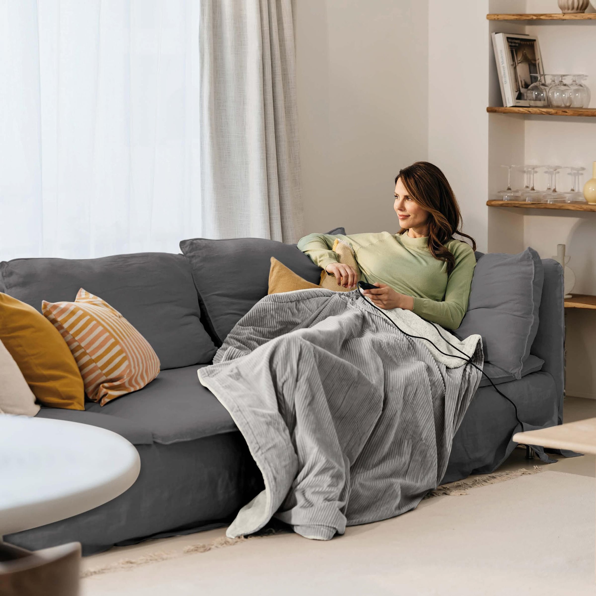 Beurer HD 81 Couverture chauffante – gris