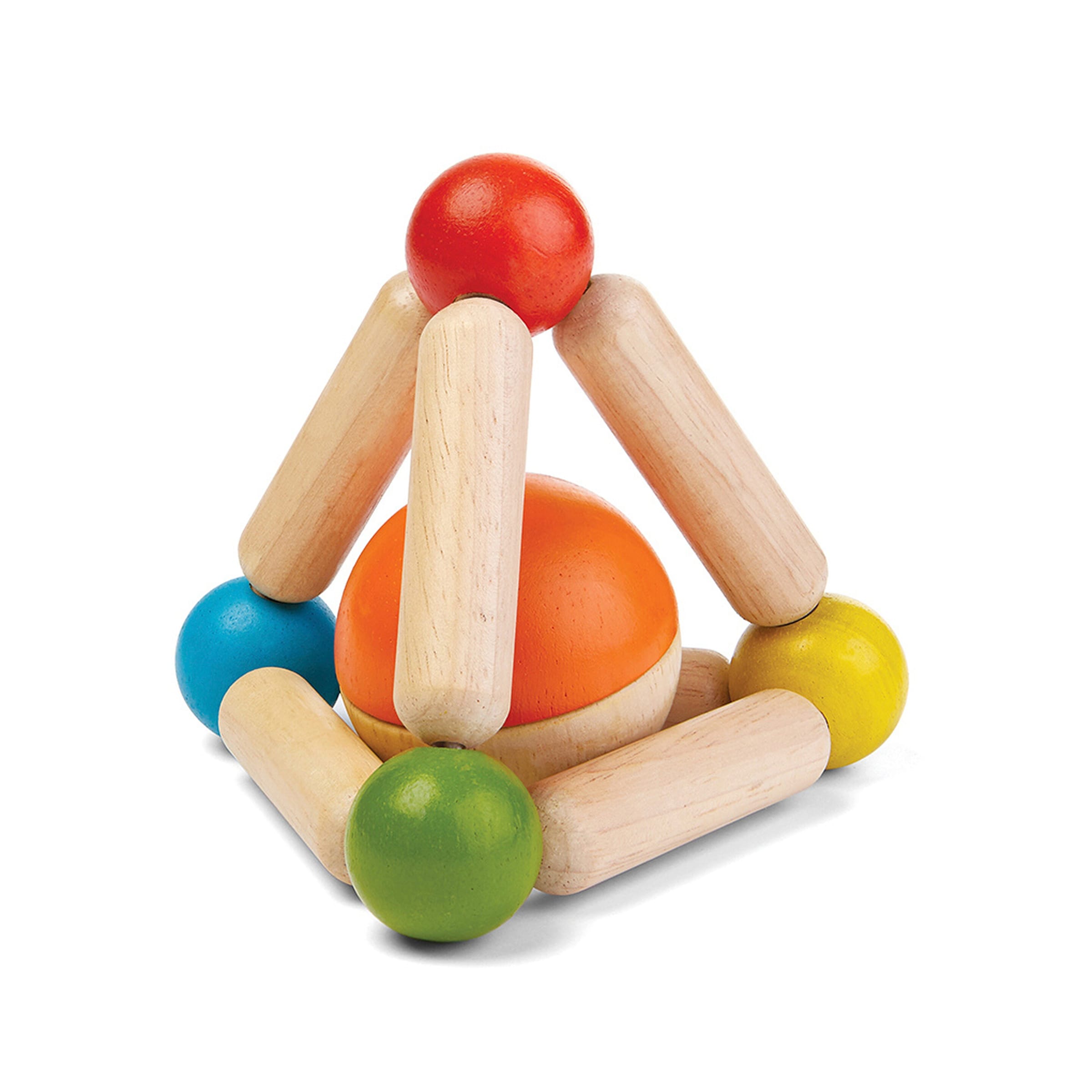 PlanToys Greifspielzeug - Dreieck - Bunt - PlanToys - One Size - Greifspielzeug
