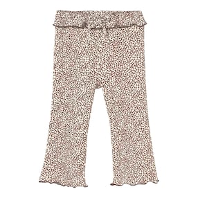 Leggings Punkte Rippqualität
