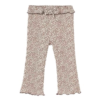 Leggings Punkte Rippqualität