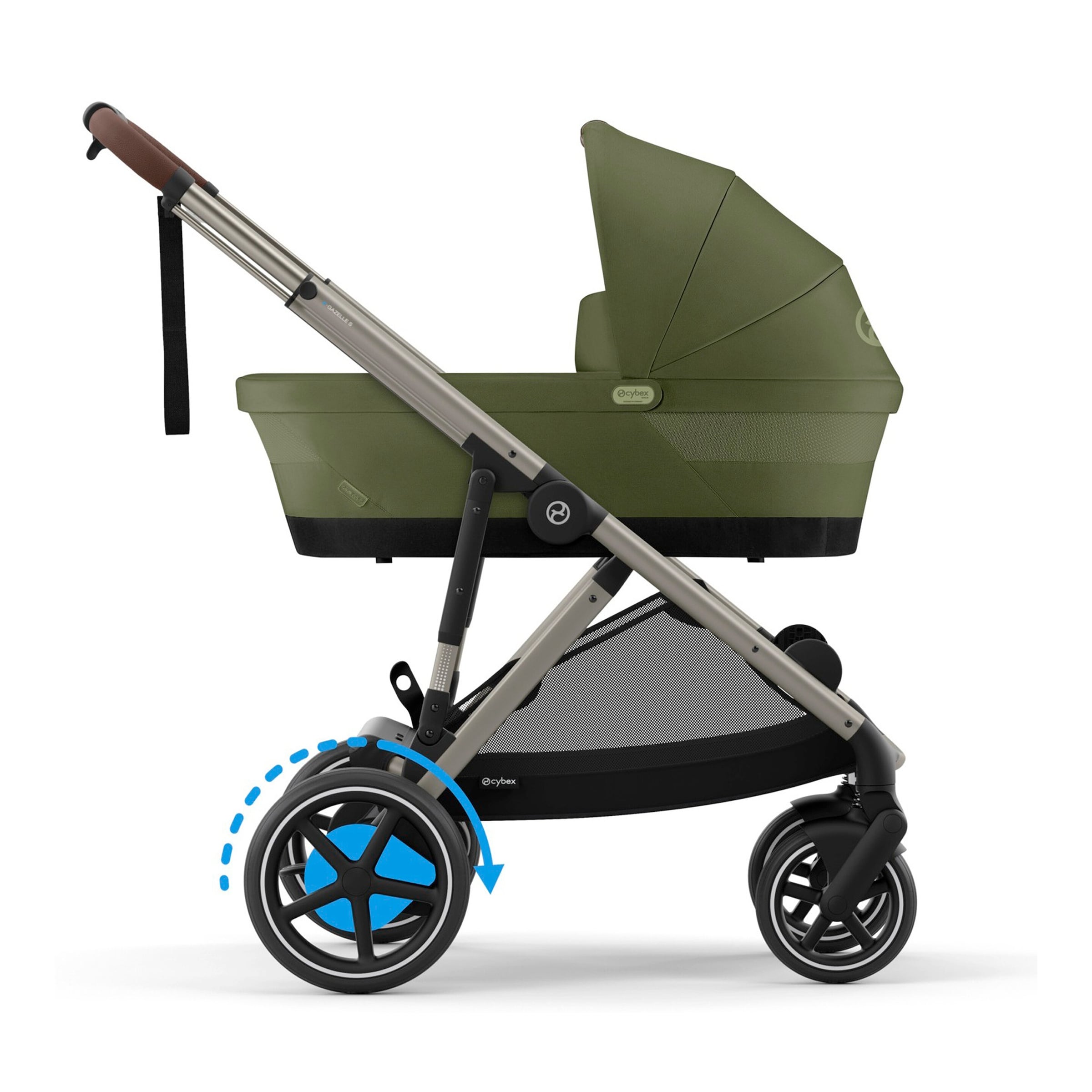 Cybex Gold Kombikinderwagen eGazelle gruen