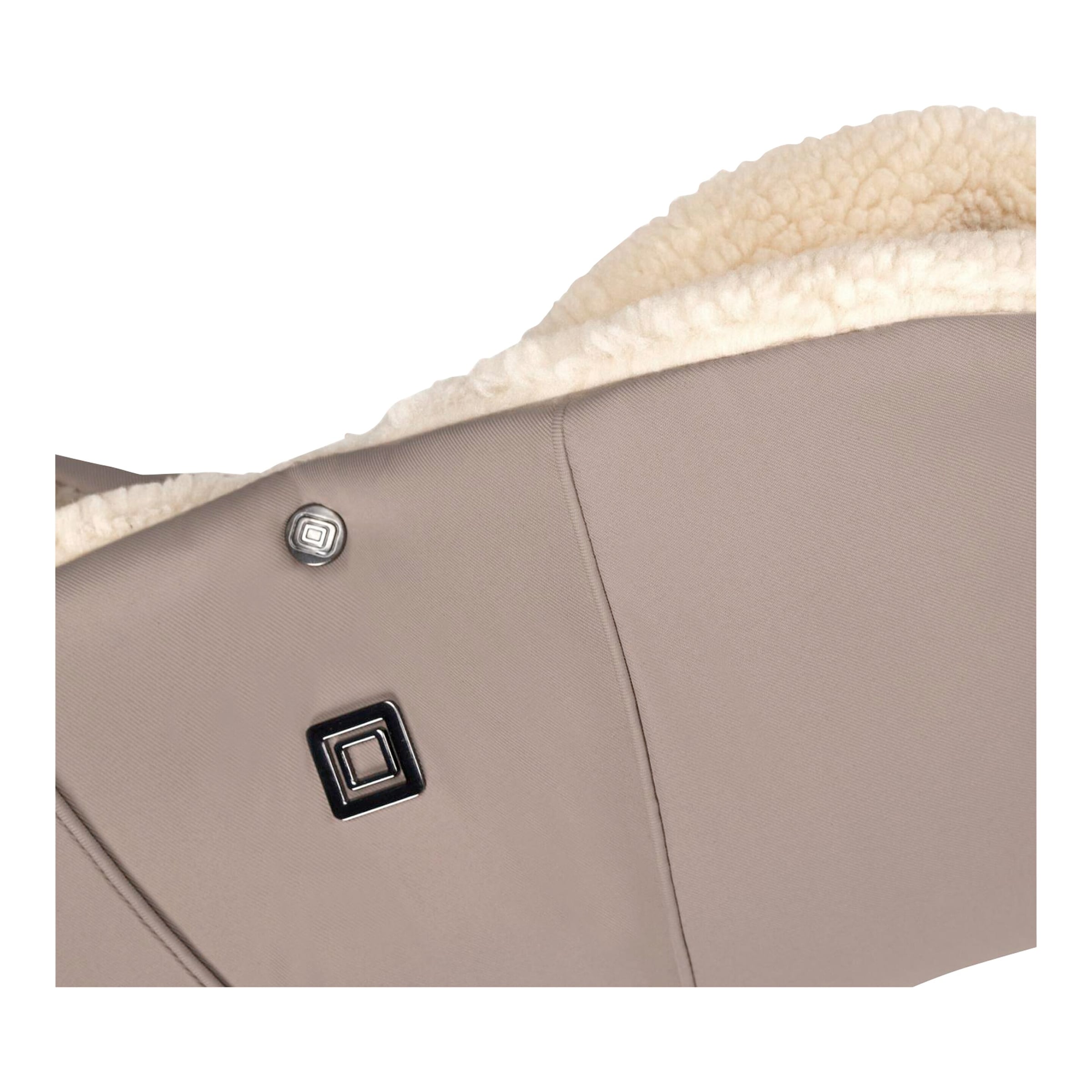 Moon Handwärmer beige