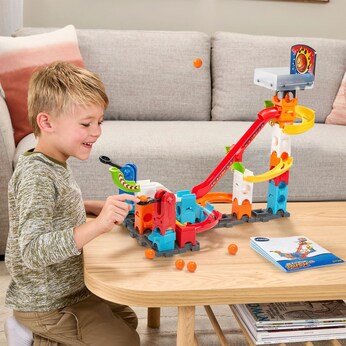 Kugelbahn Marble Rush - Basketball Set S500