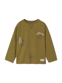 Jungen Shirt mit Bär-Motiv