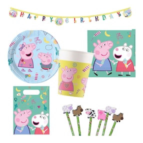 Kit de fête Peppa Pig 49 pièces