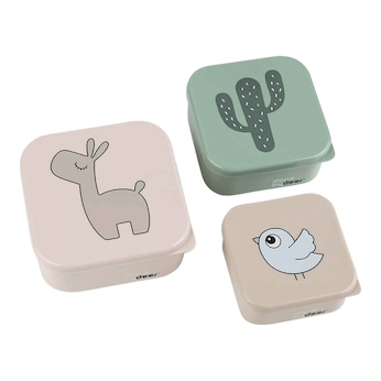 3-tlg. Snackboxset