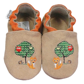 Krabbelschuhe Waldtiere