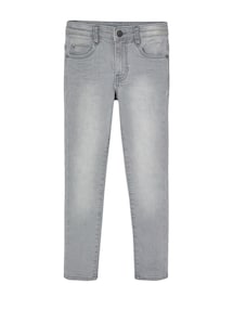 Jungen Slim-Fit-Jeans WATERLESS, Hüftweite SLIM, Bundweite verstellbar