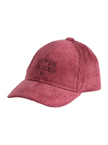 Kinder Cap aus Cord mit Schriftzug SUPER FRIEND