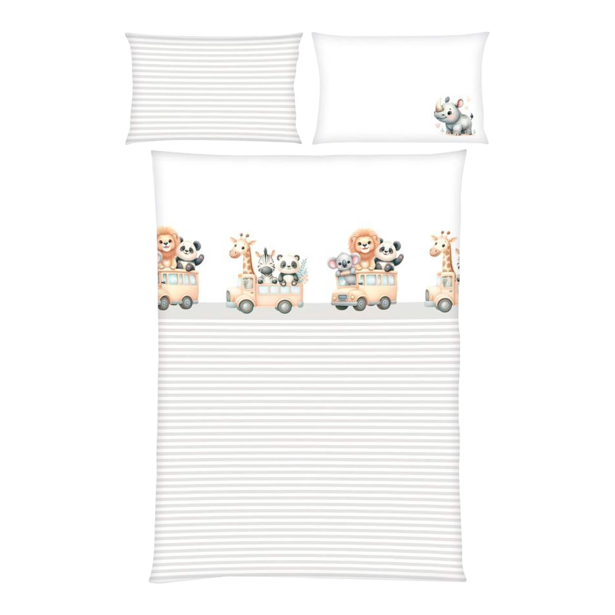 Baby Best Babybettwäsche "babybest Adventure Buddies" 2 Stk.