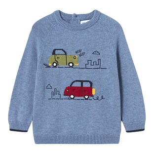 Pull en maille voitures