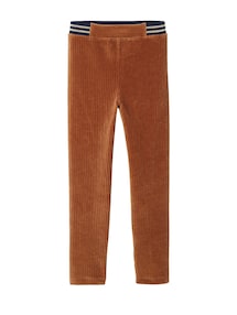 Mädchen Cord-Leggings