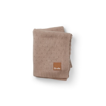 Pointelle Decke - Tender Taupe