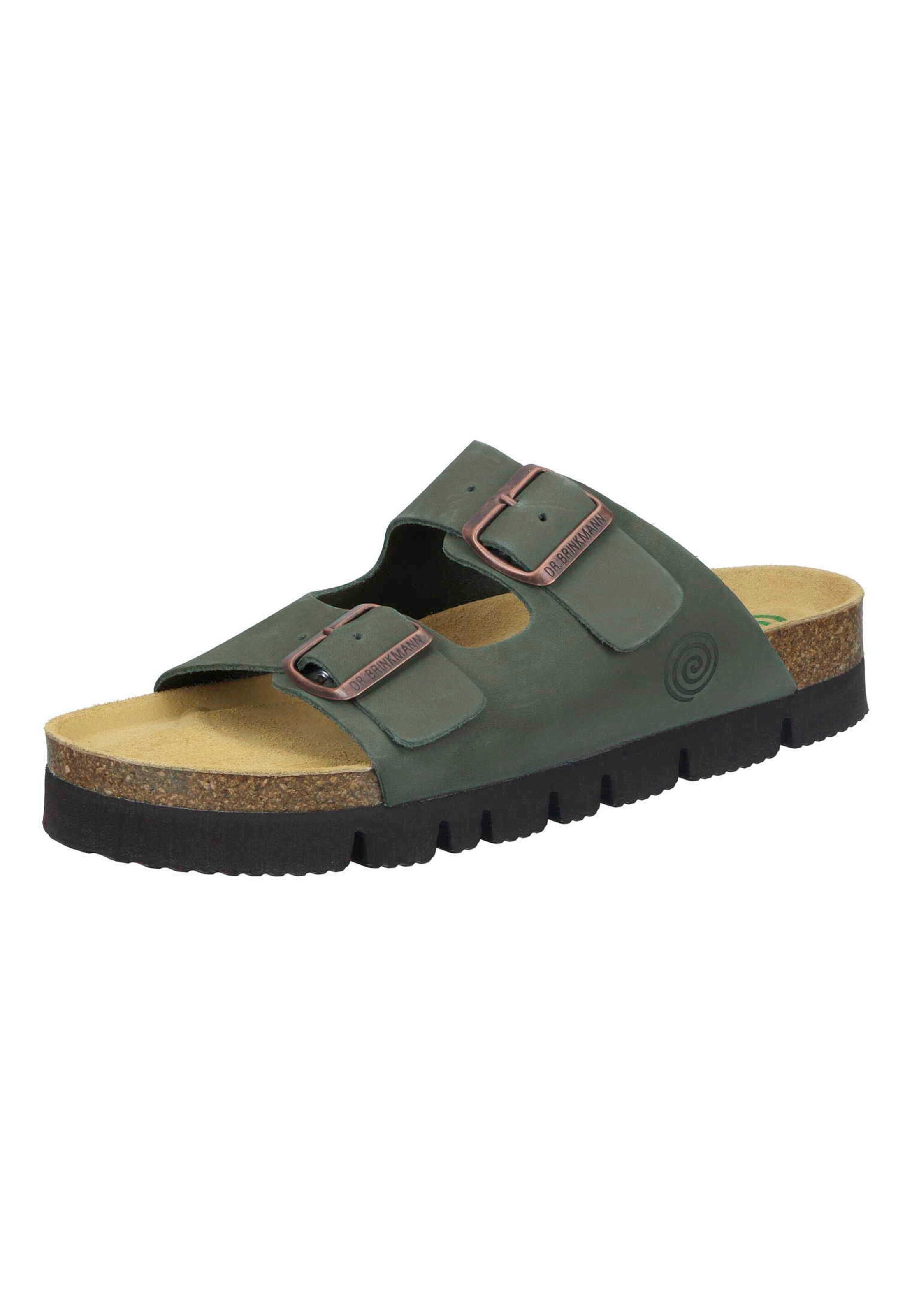 Dr. Brinkmann Mules Bonillo Pour Femme - Sabots Cuir Semelle Légère - Boucle Décorative - 3