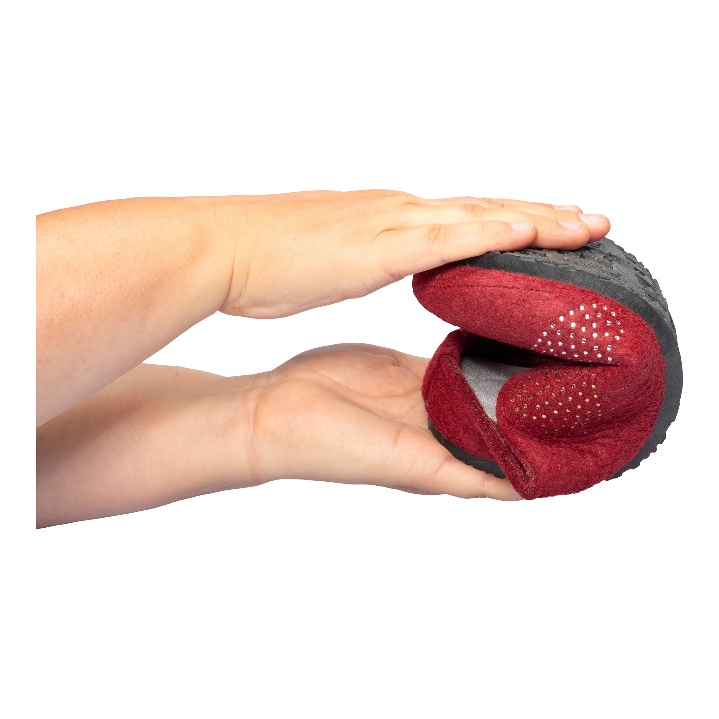 wonderwalk Bequem-Hausschuh „Herz“, Größe: 42