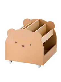 Kinder Bücherregal mit Rollen BÄR