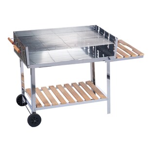 Barbecue chariot «inox»