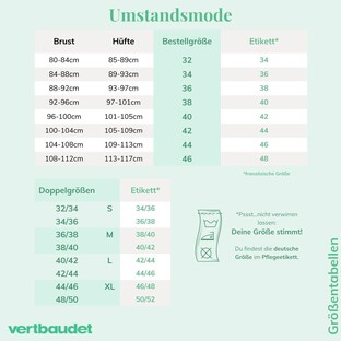 Umstands-Shorts, Sweatware mit Recycling-Polyester