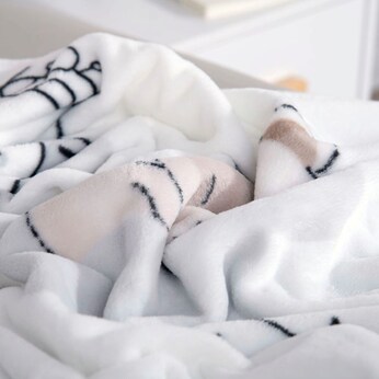 Babydecke Microfaserflausch 75x100 cm 