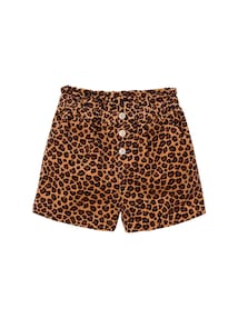 Mädchen Paperbag-Shorts aus Cord
