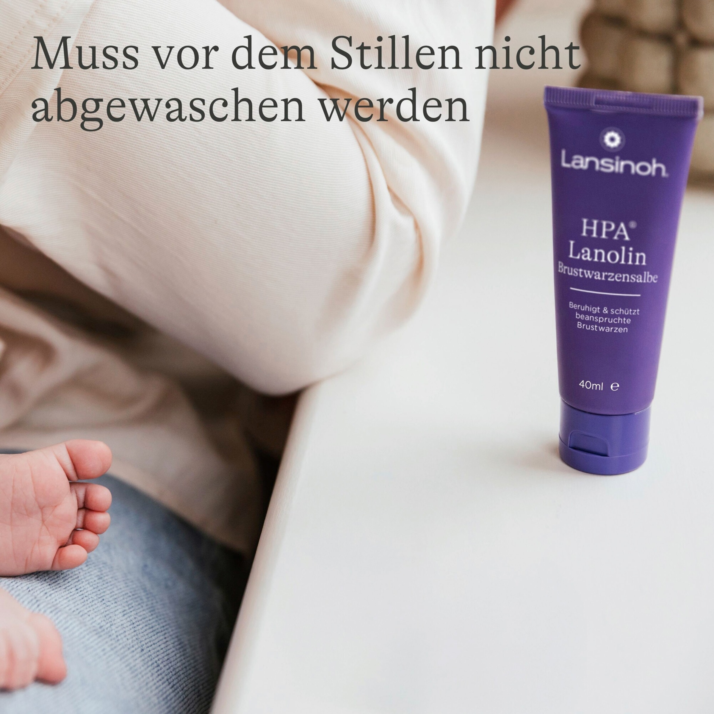 Brustwarzencreme HPA Lanolin 40 ml