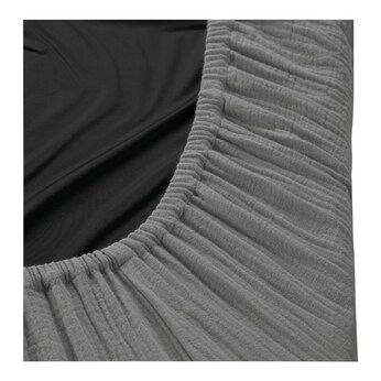 Spannbetttuch Musselin 60x120 cm für Reisebettmatratzen