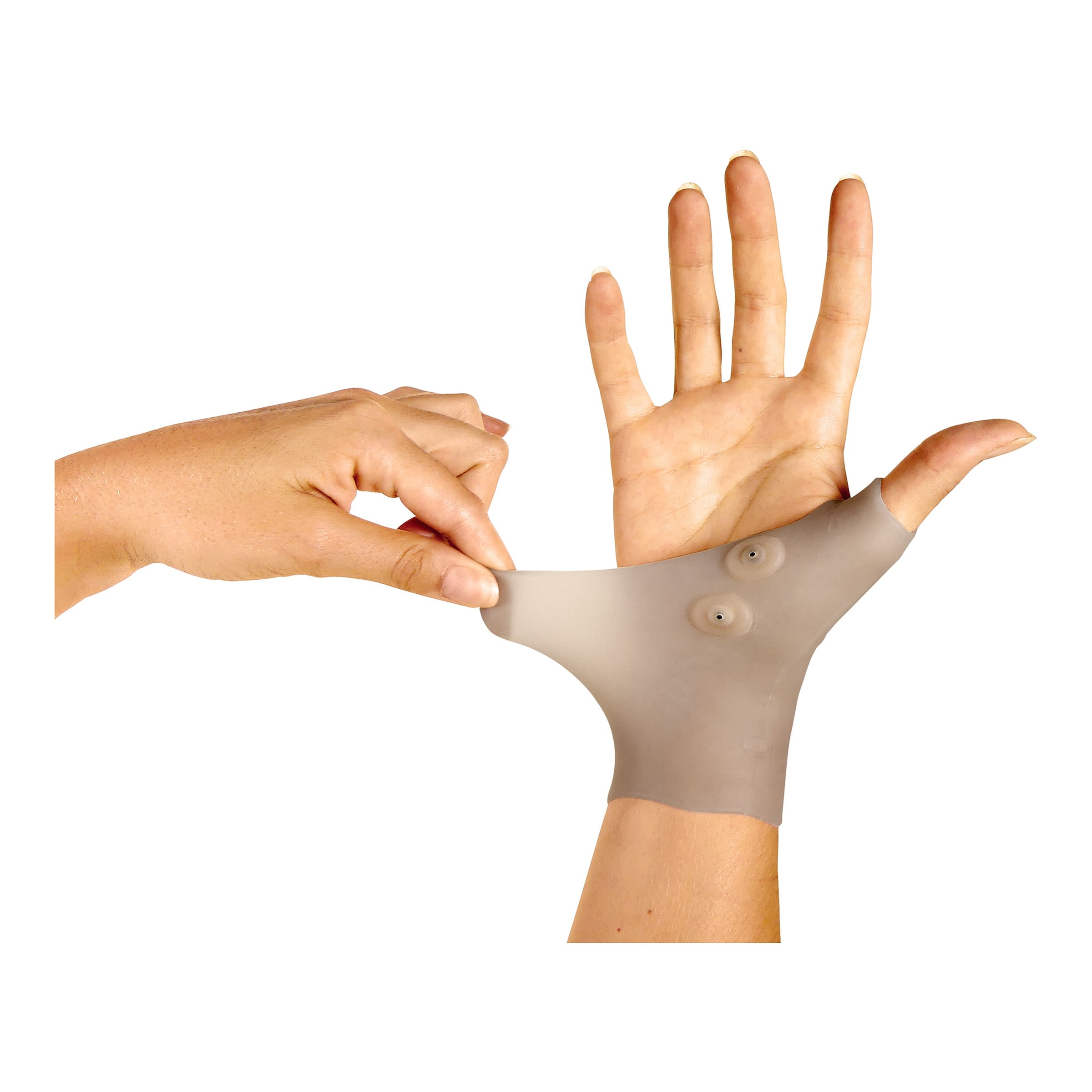 Silikon Handgelenkbandage beige