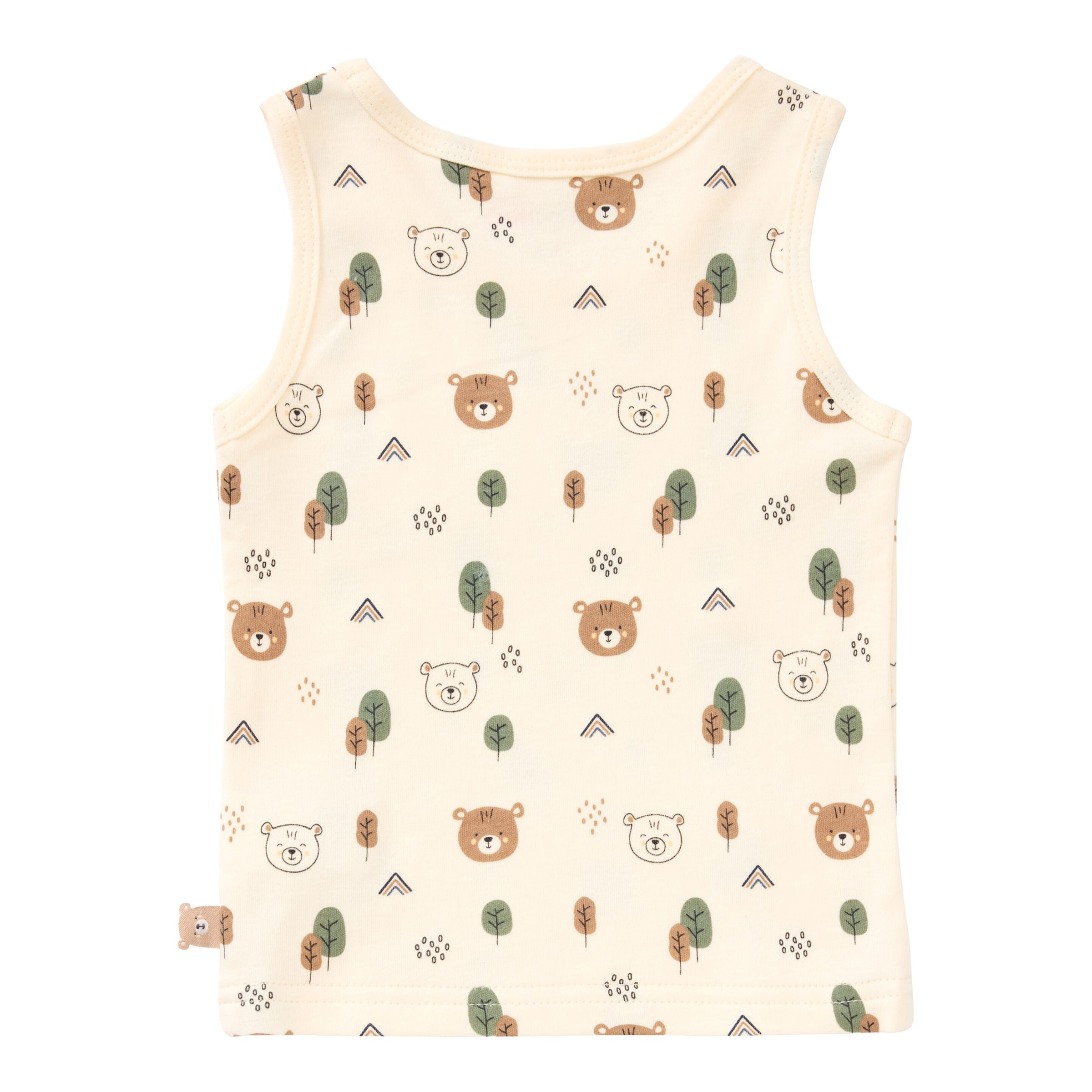3er-Pack Unterhemden Tiny Forest