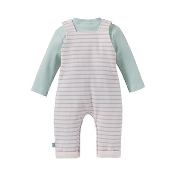 2-tlg. Set Latzhose mit Shirt Elefant
