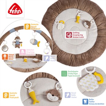 Spielbogen mit 3-D-Activity-Nest Otter Theo