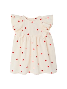 Mädchen Baby Kleid aus Seersucker