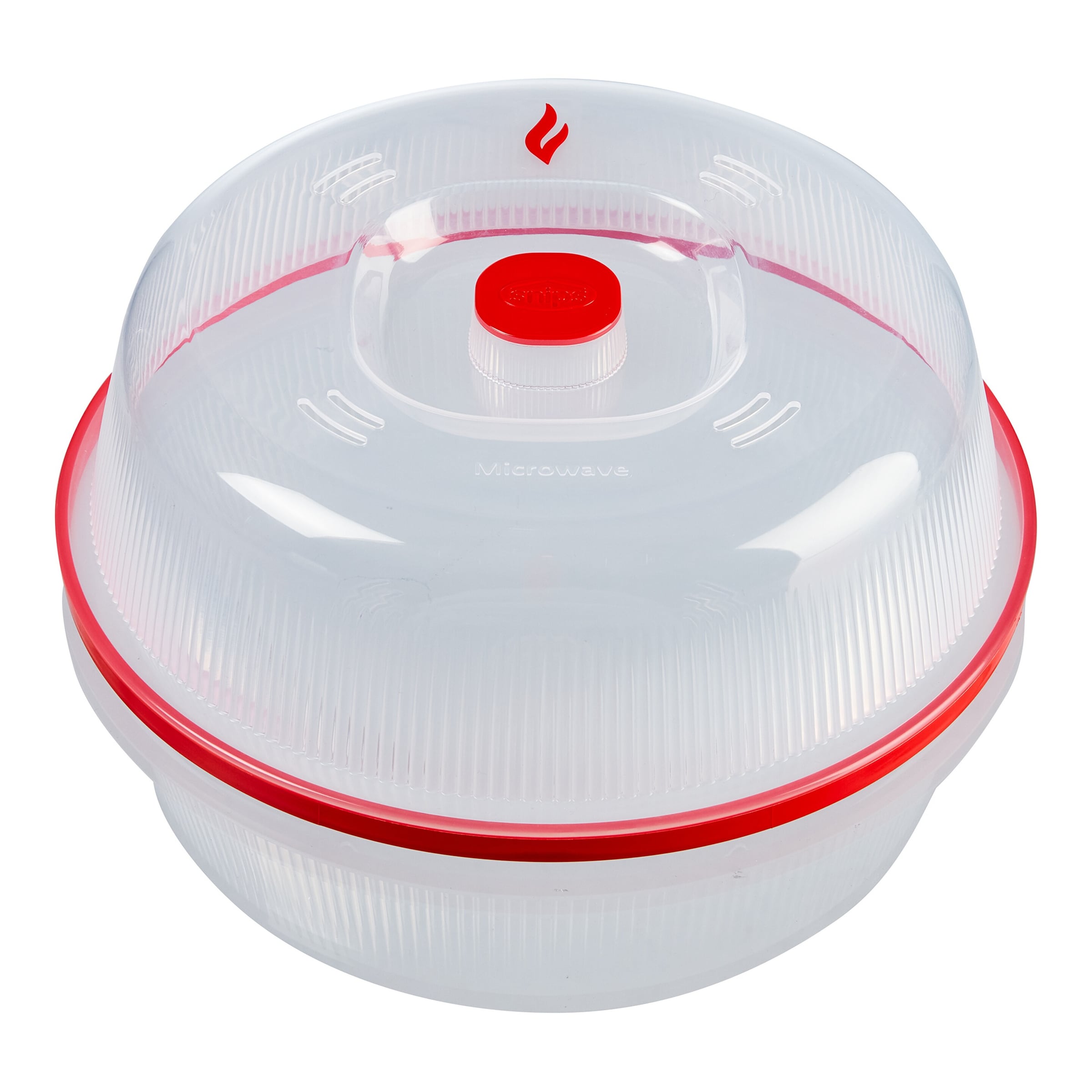 Mikrowellenhaube transparent