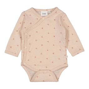 Wickelbody langarm Blumen