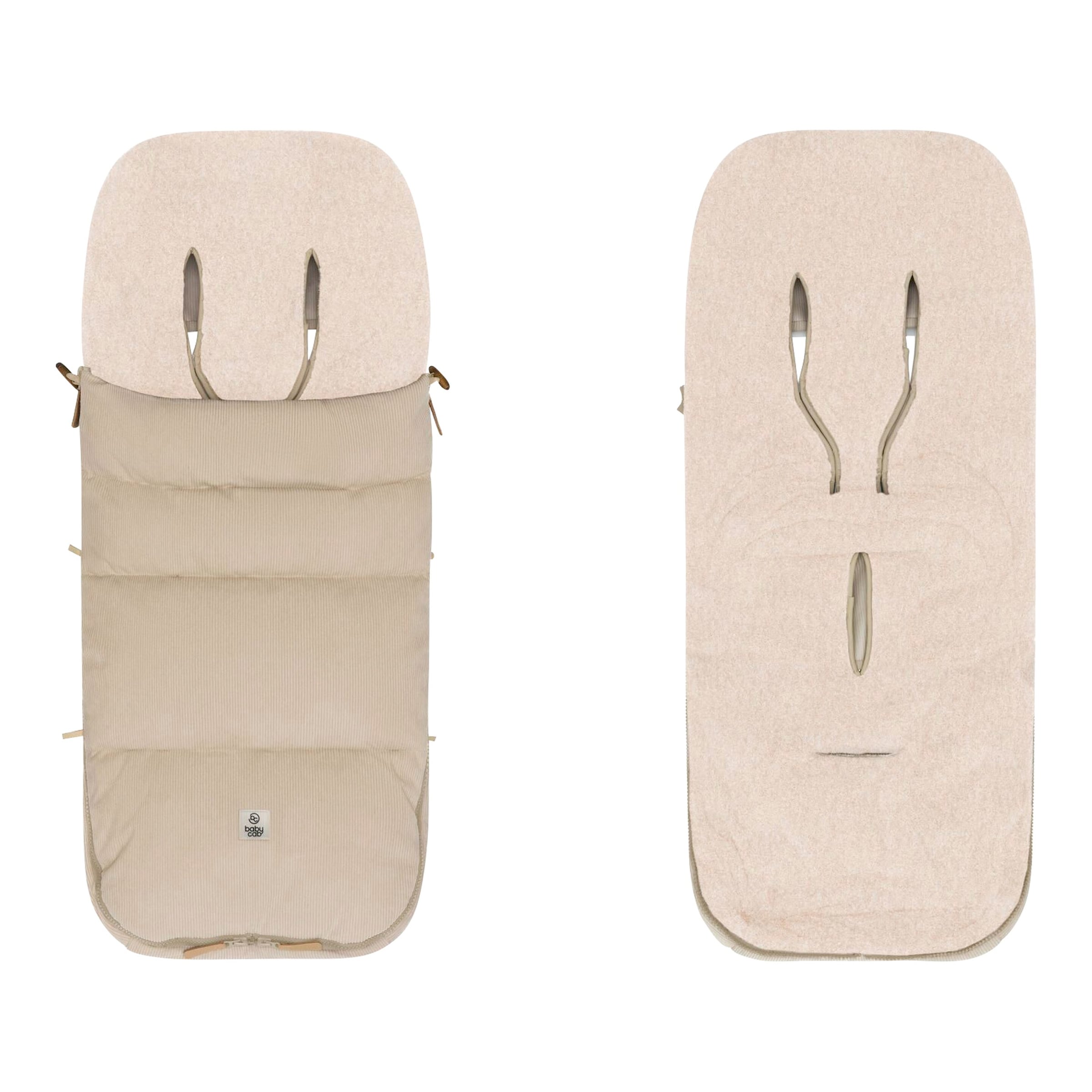 Babycab Winterfußsack Kemi Cord beige