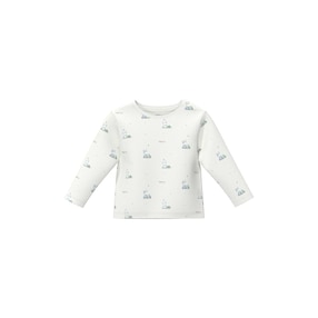 T-shirt à manches longues hippo tortue