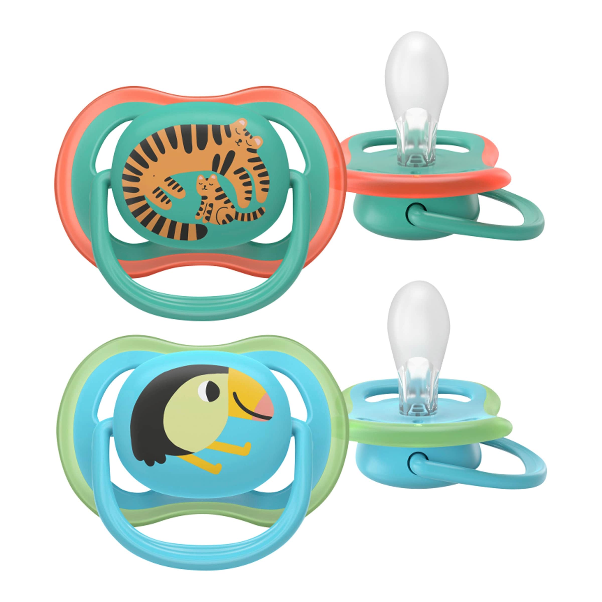 Philips Avent 2er-Pack Schnuller ultra air, 6-18M