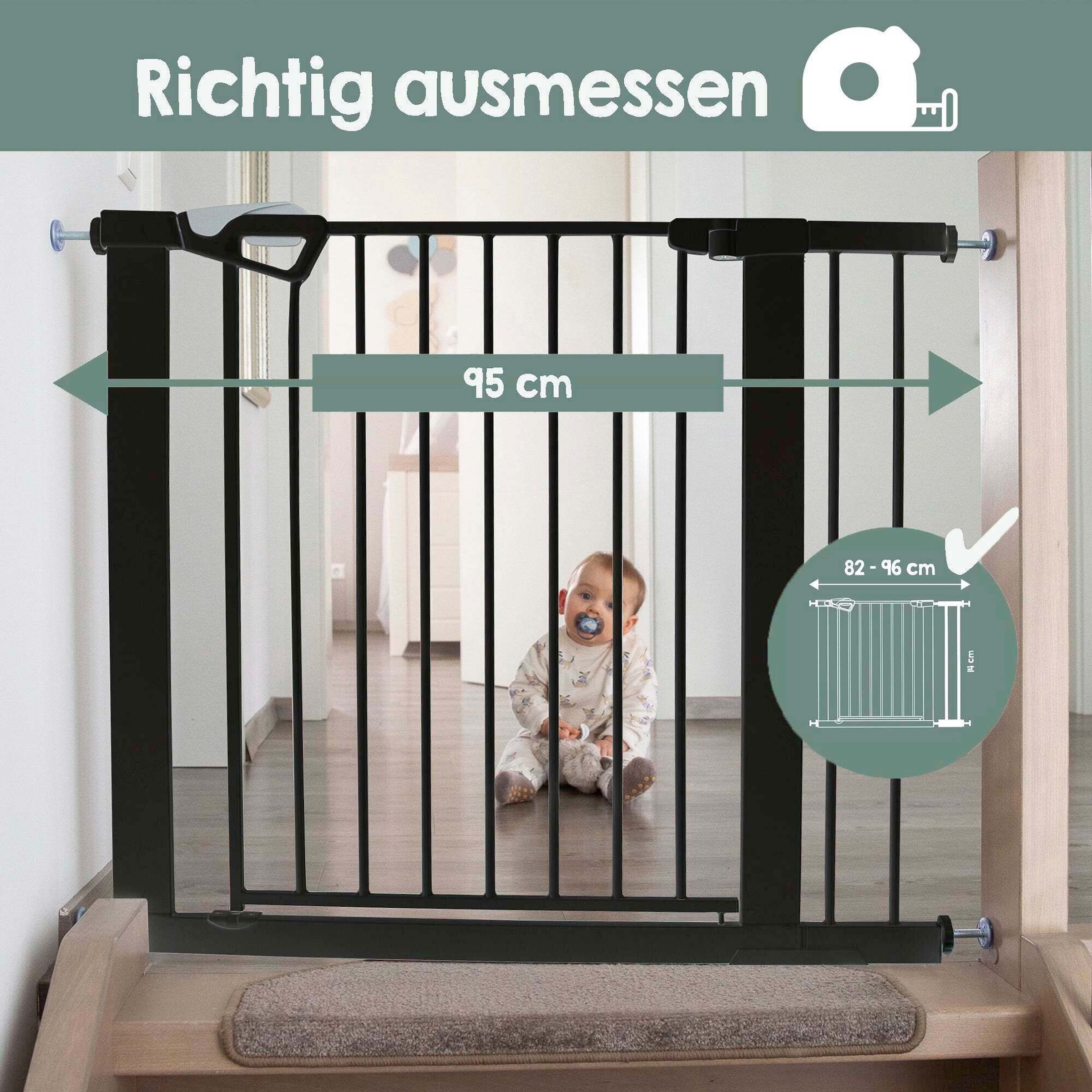 Thumbnail - Roba Türschutzgitter Metall easySafe+