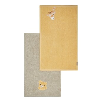 2er-Pack Kinderhandtücher 50x30 cm