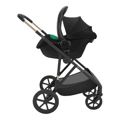 Kinderkraft Kombikinderwagen Trio-Set PRIME 3 3in1 inkl. Babyschale MINK PRO 2 venezian black